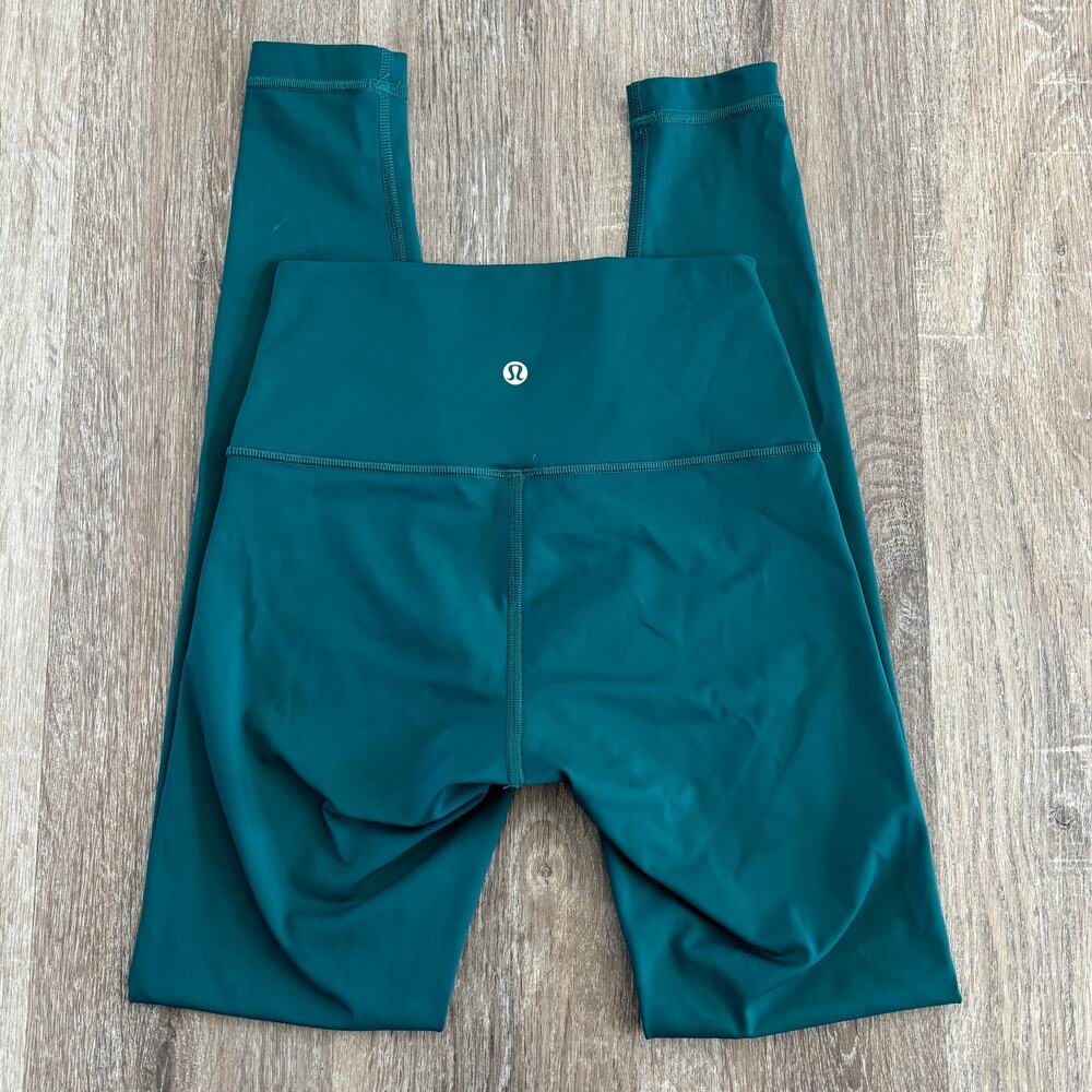 Lululemon Wunder Under High-Rise Tight 28" *Nulux Emerald - Size: 4 - Picture 9 of 9